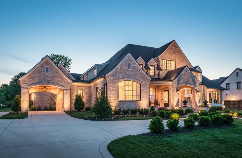 English Elegance Exterior Elevation