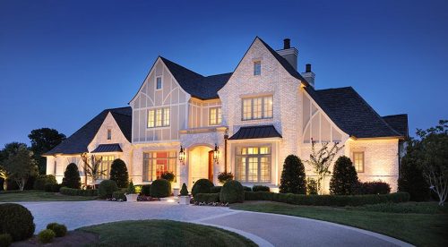 English Manor Exterior