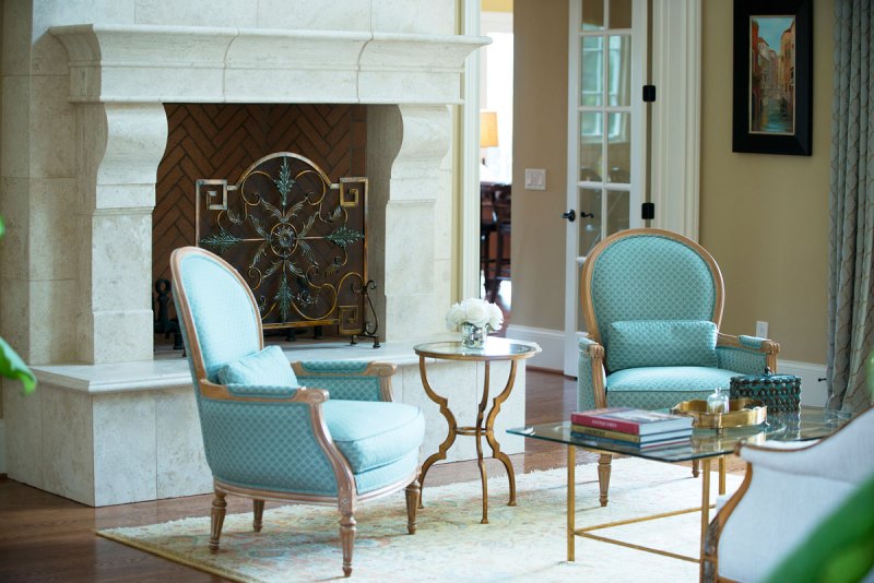 french-country-estate--Fireplace-Detail