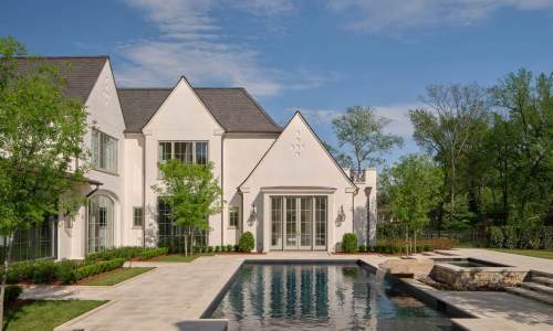 Lynnwood Estate - Outdoor Living in Style – Pool, Spa, and Courtyard by Castle Homes