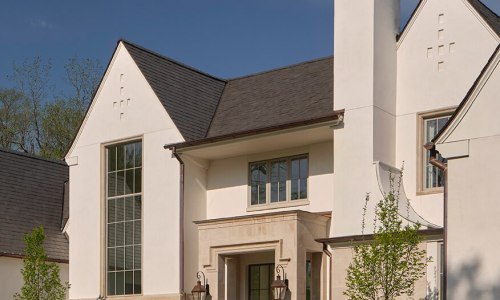 Lynnwood Estate - Modern European Estate by Castle Homes – Front Elevation