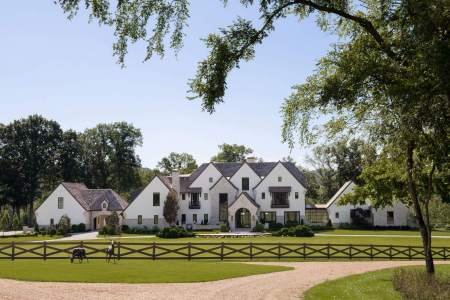 River Song Haven - European-Inspired Front Elevation – Castle Homes