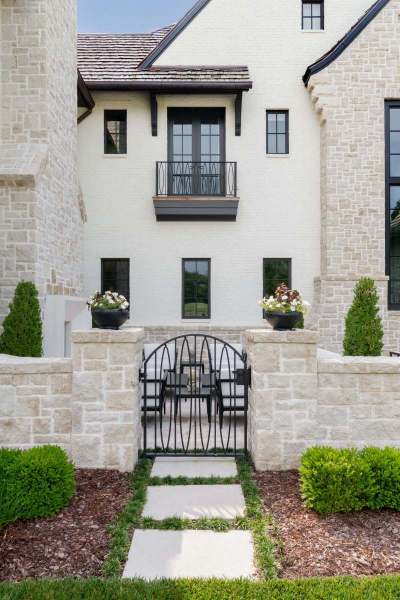 River Song Haven - Stone Courtyard Gate