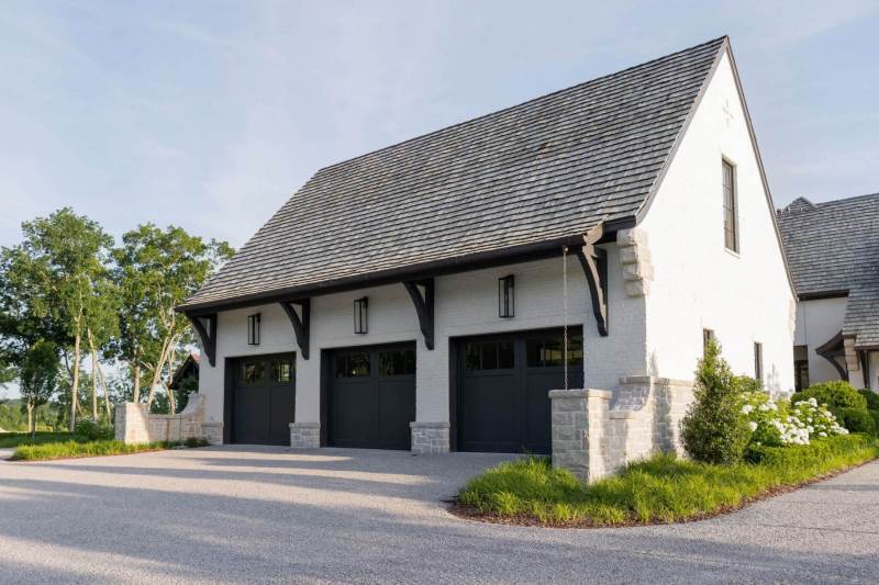 River Song Haven - Three-Car Garage Elevation