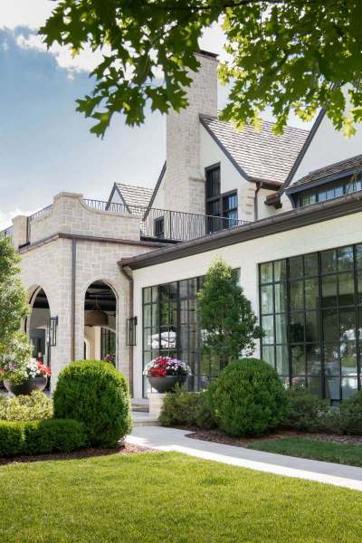 River Song Haven - Rear Elevation – Garden and Windows
