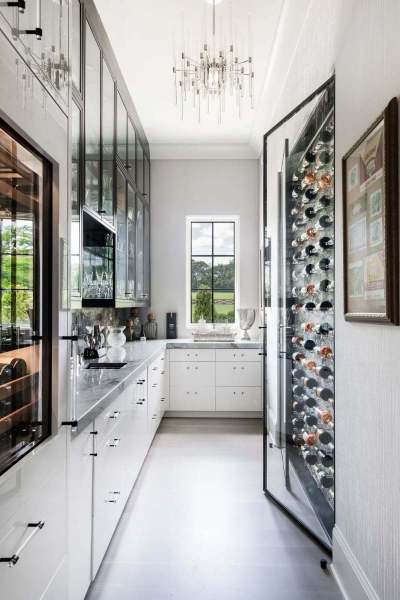 River Song Haven - Butler’s Pantry with Wine Storage – Castle Homes