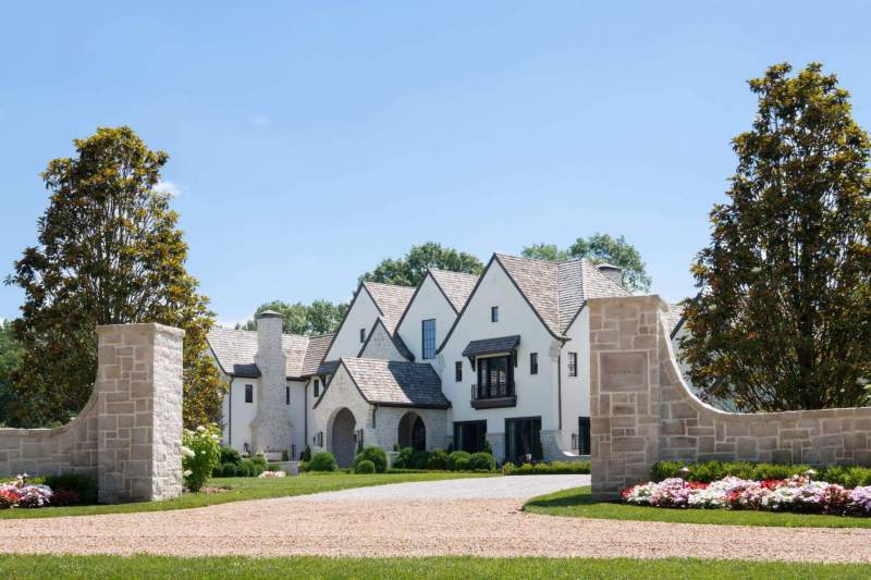 River Song Haven - European-Inspired Front Elevation – Castle Homes