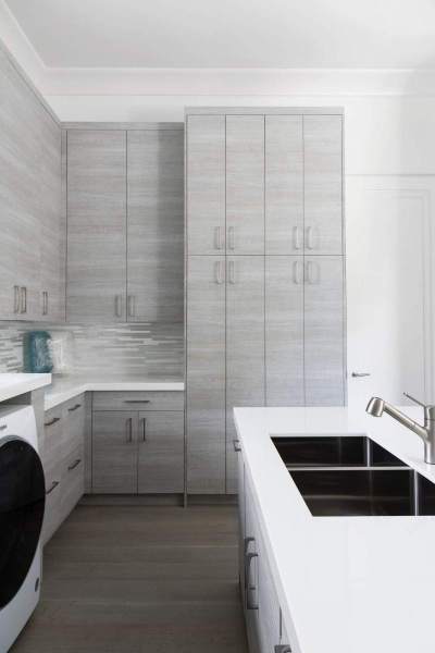 River Song Haven - Custom Laundry Cabinetry – Castle Homes