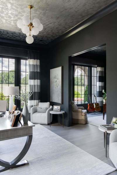 River Song Haven - Modern Study with Dramatic Design – Castle Homes