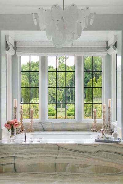 River Song Haven - Luxury Primary Bath with Onyx Tub – Castle Homes