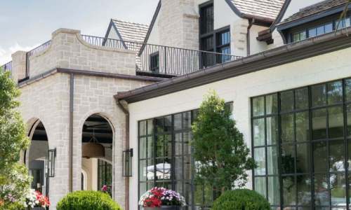 River Song Haven - Rear Elevation – Garden and Windows