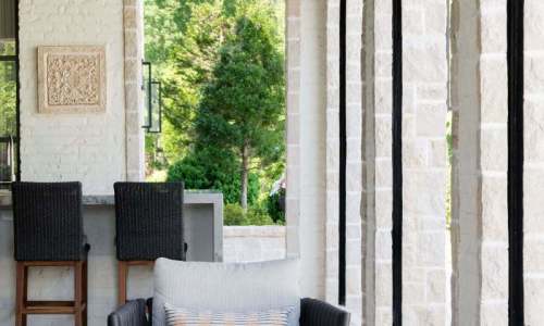 River Song Haven - Arched Porch with Lounge Seating
