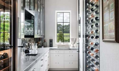 River Song Haven - Butler’s Pantry with Wine Storage – Castle Homes