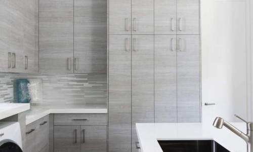 River Song Haven - Custom Laundry Cabinetry – Castle Homes