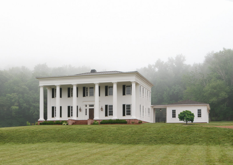 Southern Grandeur - Greek Revival Estate in the Hills – Castle Homes
