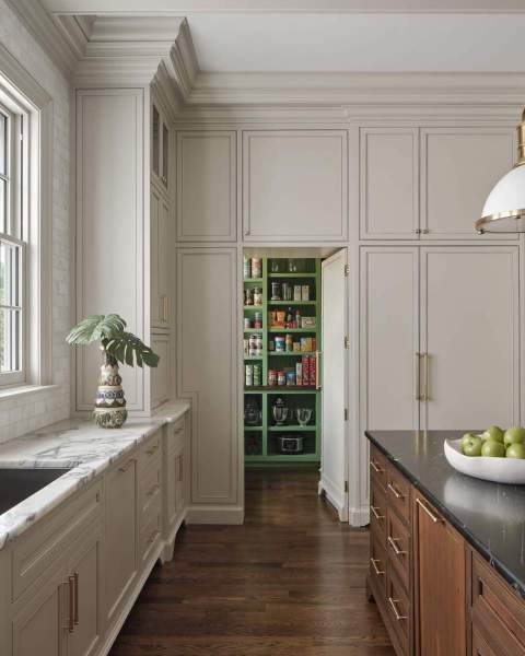 Southern Grandeur - Kitchen with Walk-In Pantry Access – Castle Homes