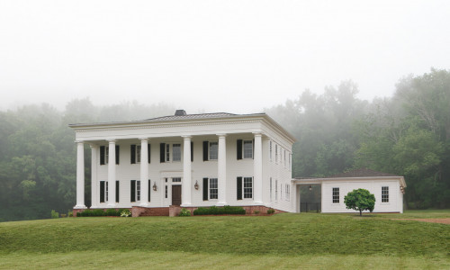 Southern Grandeur - Greek Revival Estate in the Hills – Castle Homes