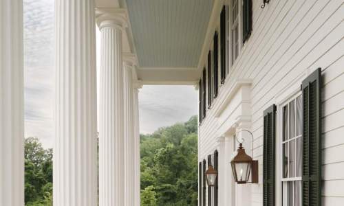 Southern Grandeur - Classic Front Entry with Columns – Castle Homes