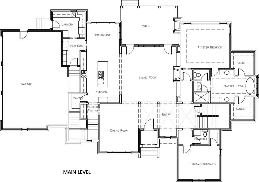 » Southern Living Showcase Home Main Floor Plan Castle Custom Homes