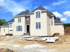 Southern Living Showcase Home Exterior Construction Sherwin Williams Ultracrete