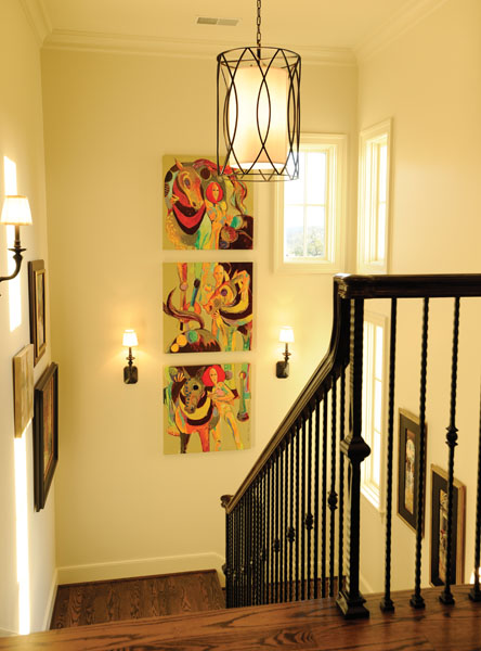 Southern Living Showcase Home Stairwell
