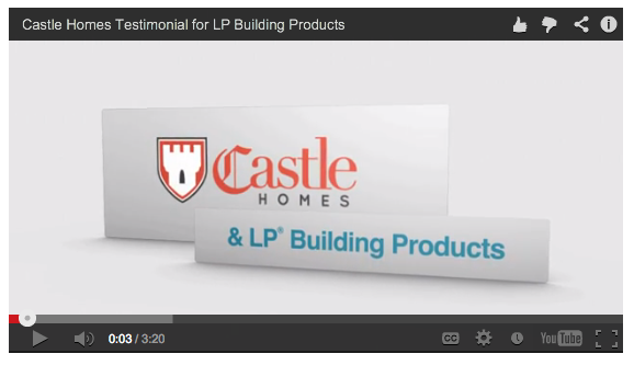 Castle Homes partners with LP Building Products