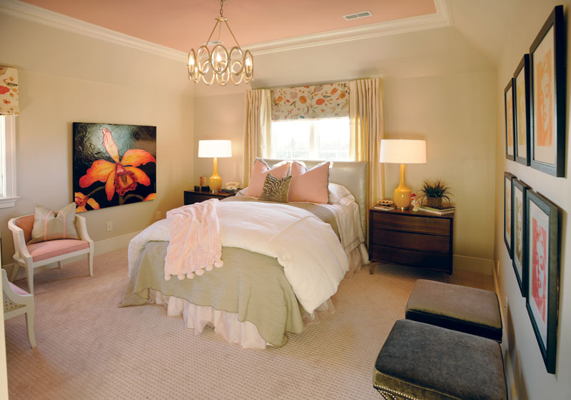 Southern Living Showcase Home Guest Bedroom by AB Home Interiors