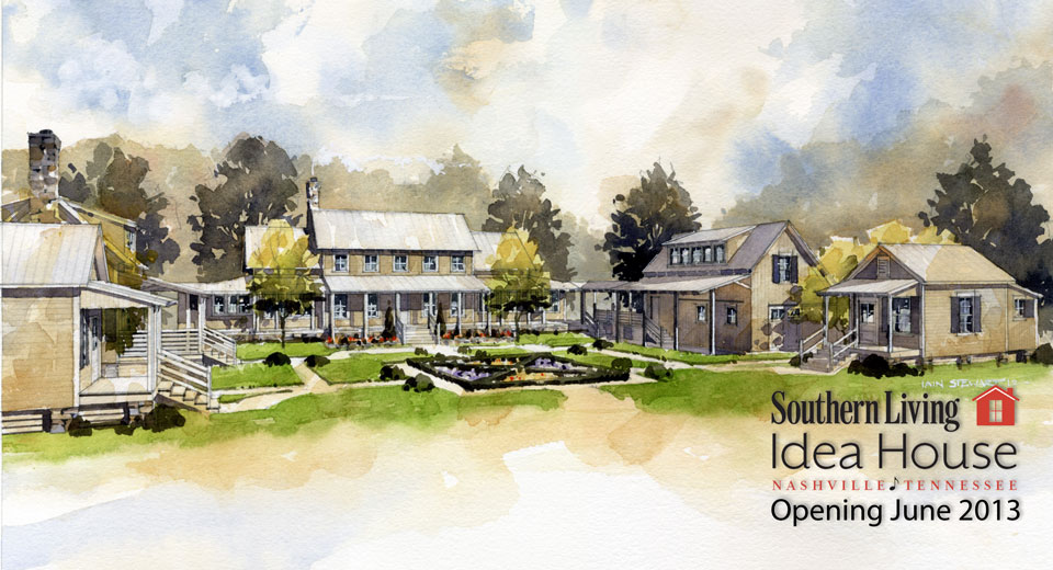 Southern Living Idea House Rendering