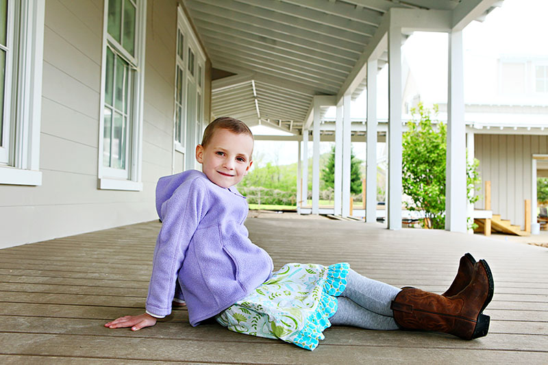 St. Jude Patient Ambassador Visits Southern Living Idea House