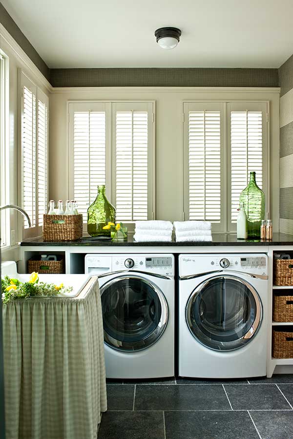 Southern Living Idea House, Nashville TN: Pretty & Practical Laundry Room
