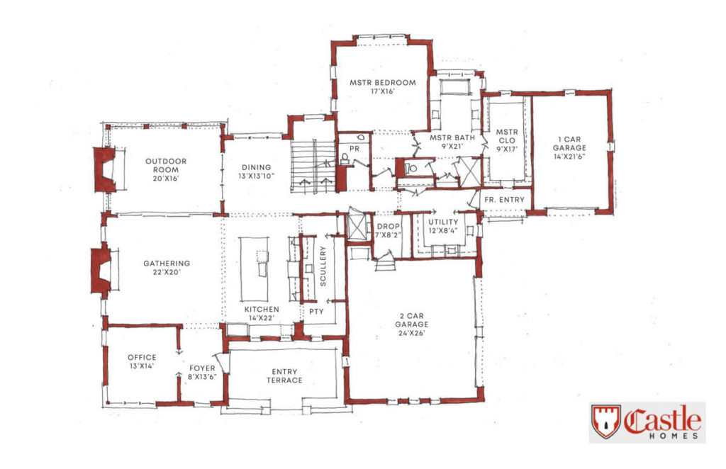 Voce - first floor floorplan